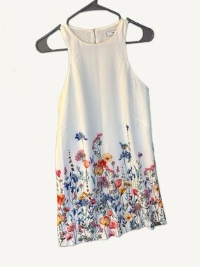 Mango Floral Dress Spring Flowy XS